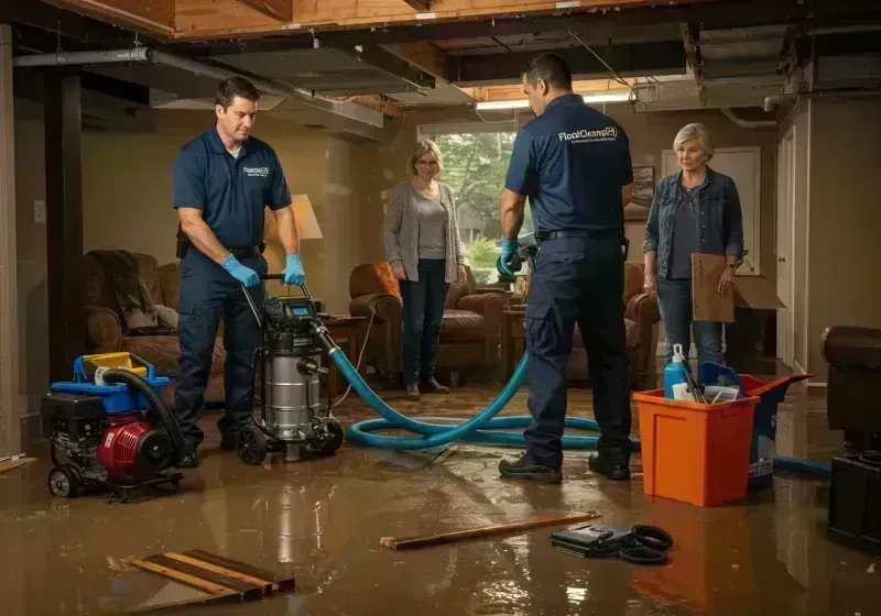 Basement Water Extraction and Removal Techniques process in Hooverson Heights, WV